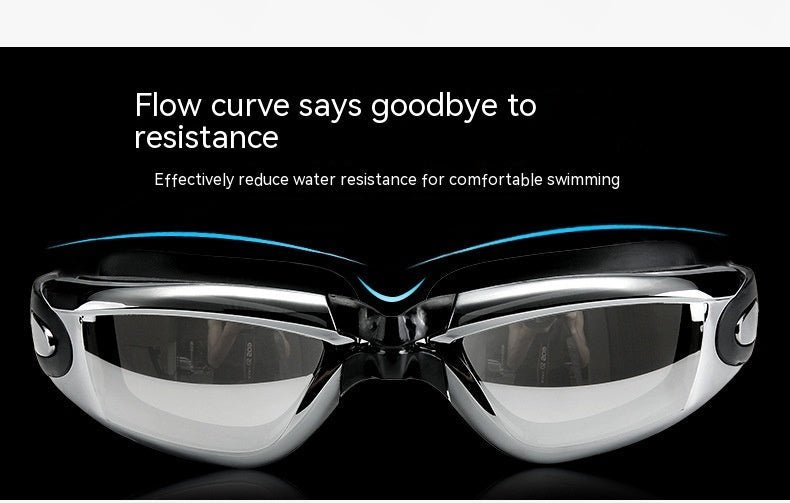 Men's Waterproof Equipment Swimming Cap Goggles Suit - Eshtree