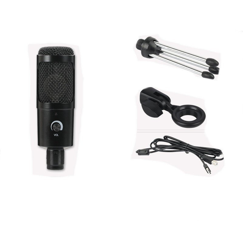 Microphone Computer Game Voice Microphone Live Recording Condenser Microphone - Eshtree