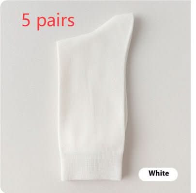 Mid - calf Spring And Autumn Pure Cotton Business Men Socks - Eshtree