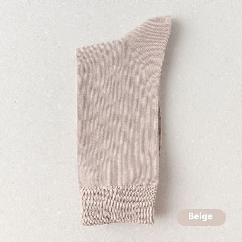 Mid - calf Spring And Autumn Pure Cotton Business Men Socks - Eshtree
