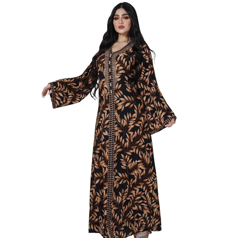 Middle East Muslim Women's Wear Arab Robe Dress - Eshtree