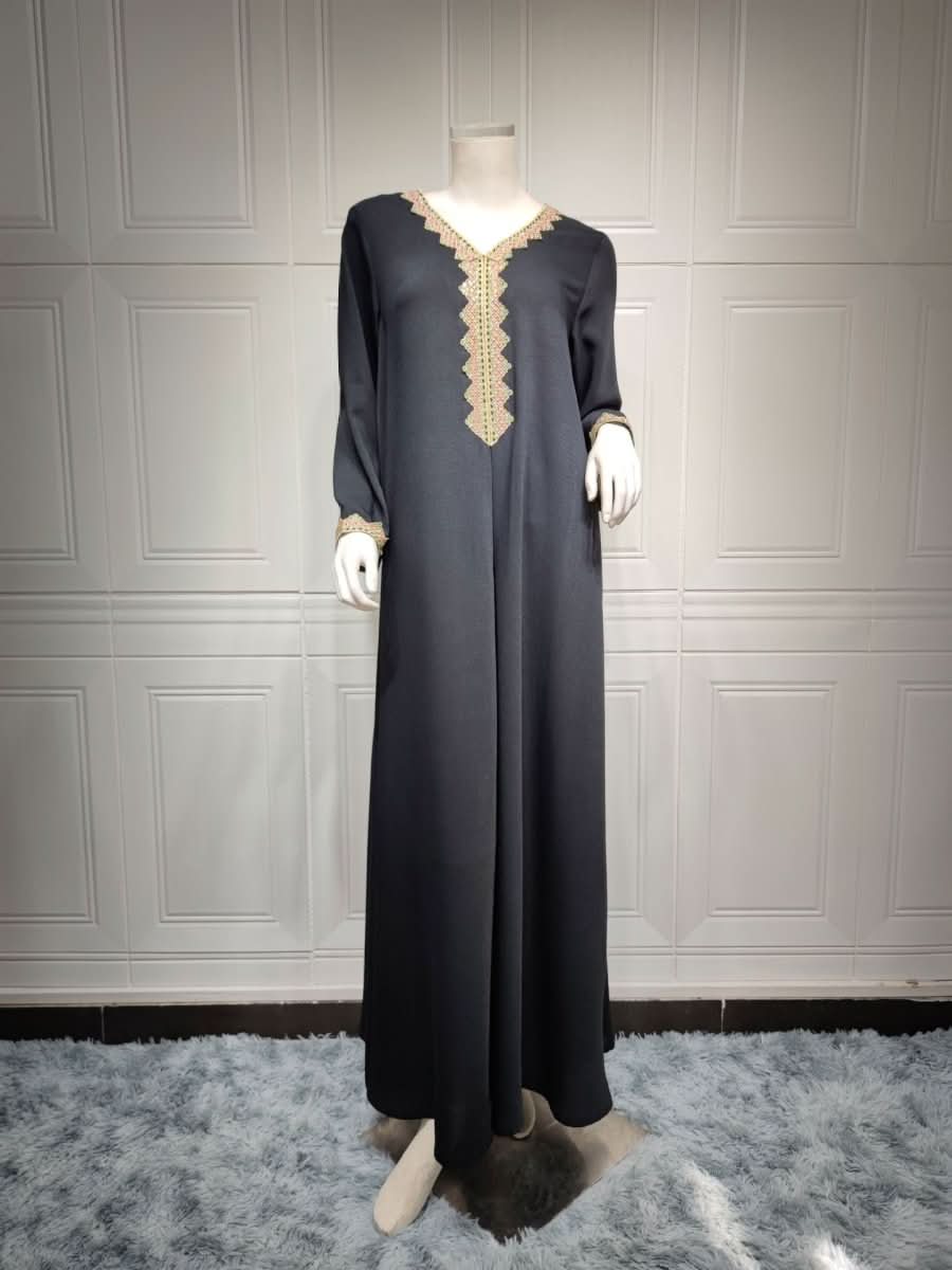Middle East Muslim Women's Wear Swing Dress - Eshtree