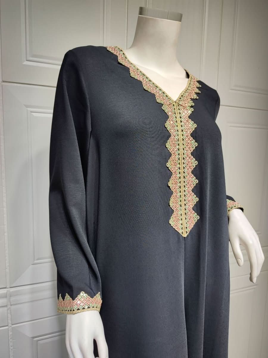 Middle East Muslim Women's Wear Swing Dress - Eshtree