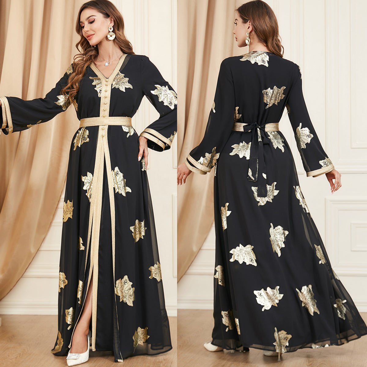 Middle Eastern Muslim Women's Two - piece Dress - Eshtree
