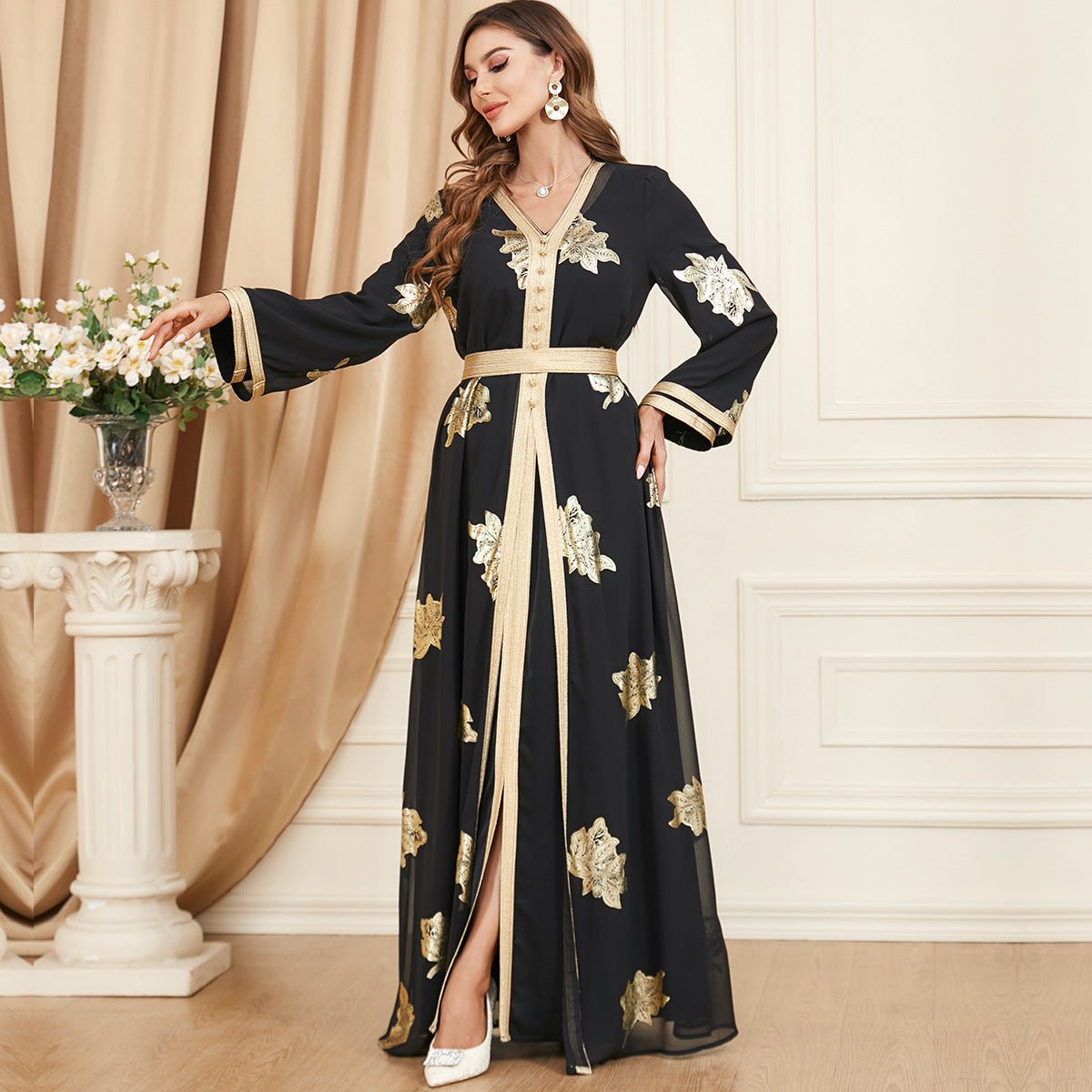 Middle Eastern Muslim Women's Two - piece Dress - Eshtree