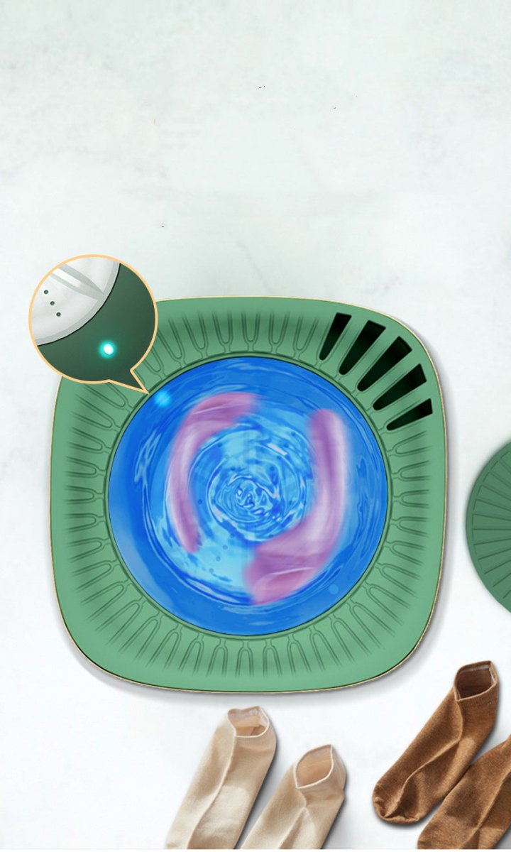 Mini Portable Washing Machine Fully Automatic Dormitory Travel Underwear Washing Machine - Eshtree
