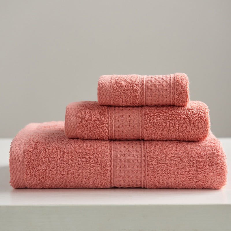 Minimalist Style Square Towel Towel Bath Towel Set Towel Pure Cotton - Eshtree