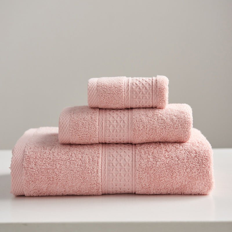 Minimalist Style Square Towel Towel Bath Towel Set Towel Pure Cotton - Eshtree