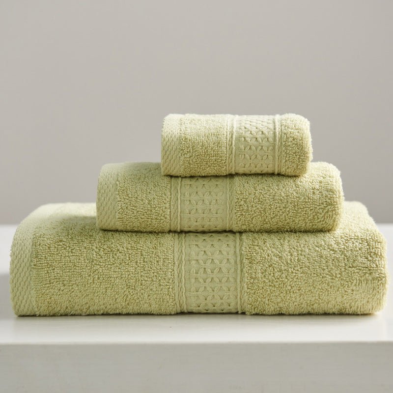 Minimalist Style Square Towel Towel Bath Towel Set Towel Pure Cotton - Eshtree