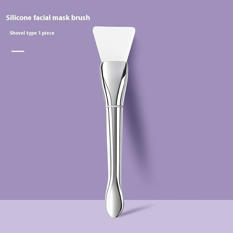 Multifunctional Beauty Makeup Brush Silver Rod Ultra - thin Flat Head - Eshtree