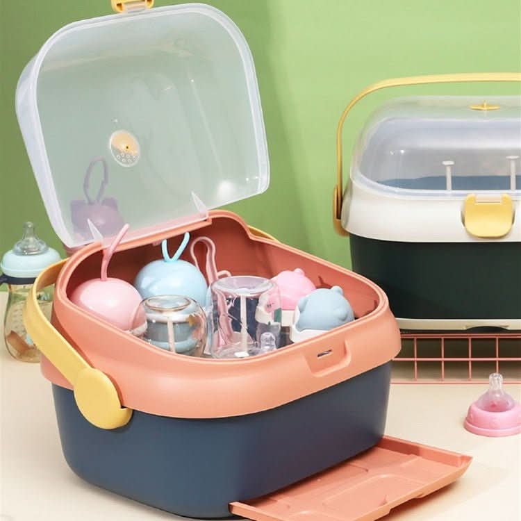 Multifunctional Drain Baby Supplies Bottle Drying Rack Storage Box - Eshtree