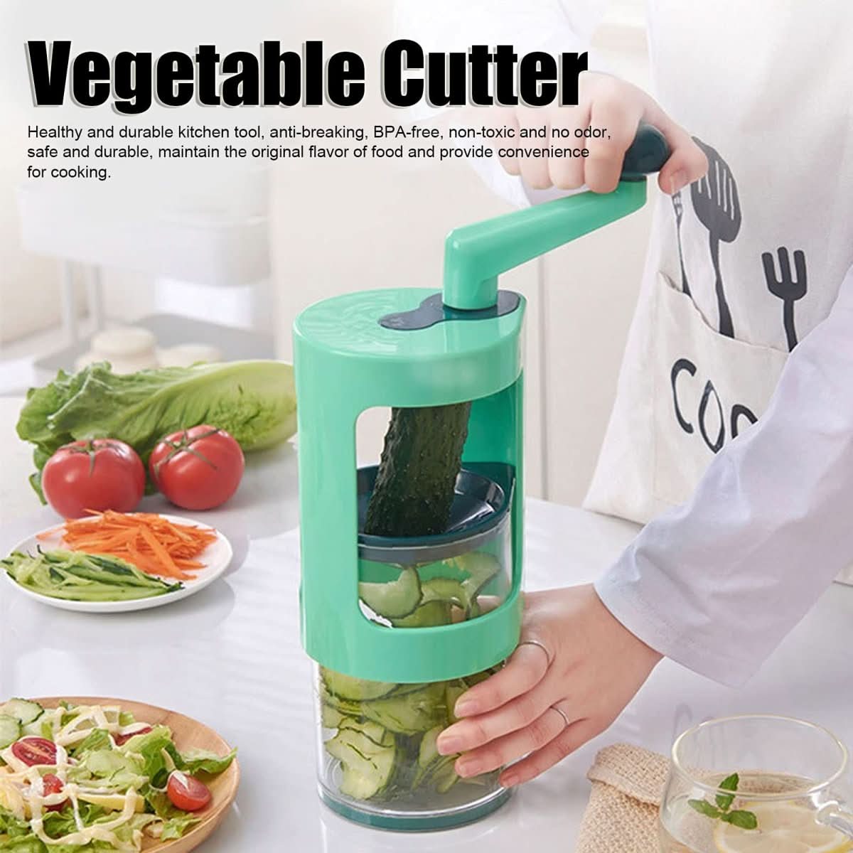 Multifunctional Radish And Cucumber Shredder Vegetable Grater Practical Vegetable Shredder Kitchen Gadgets - Eshtree