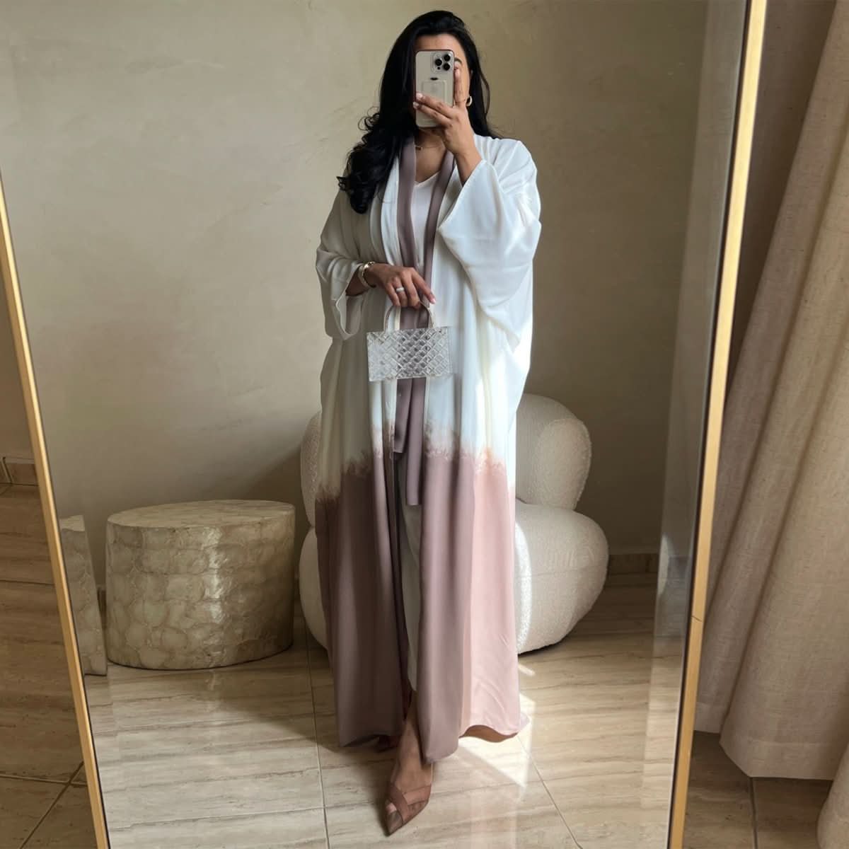 Muslim Clothing Coat Tie - dyed Cloak - Eshtree