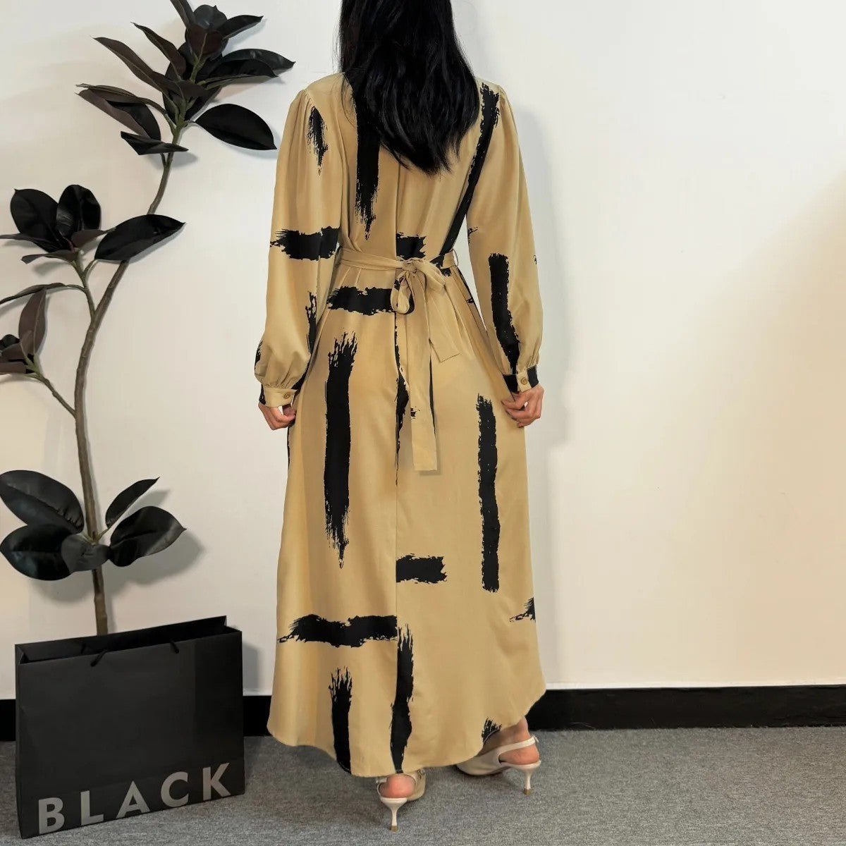 Muslim Dress Fashion Women O - neck - Eshtree