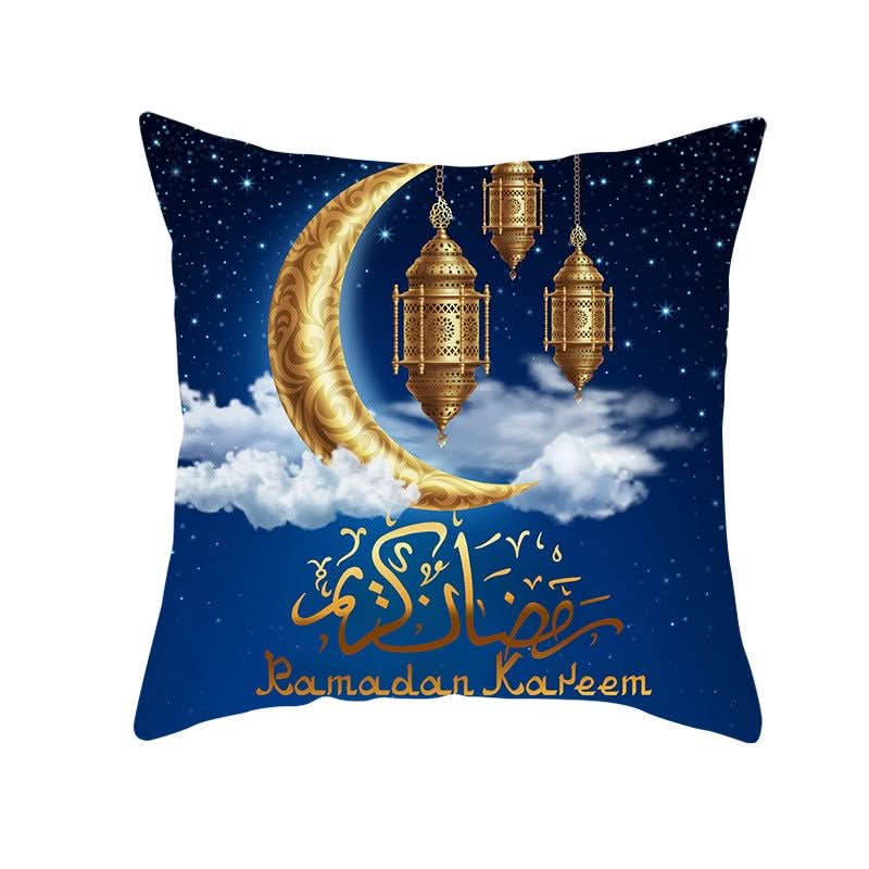 Muslim Halal Ramadan Eid Mubarak Home Decor Pillowcase - Eshtree