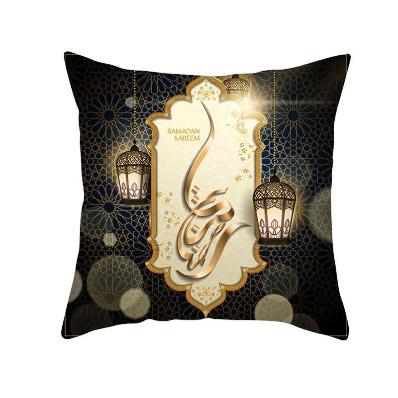 Muslim Halal Ramadan Eid Mubarak Home Decor Pillowcase - Eshtree
