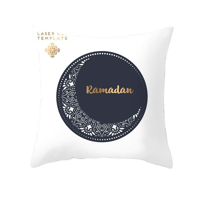 Muslim Halal Ramadan Eid Mubarak Home Decor Pillowcase - Eshtree