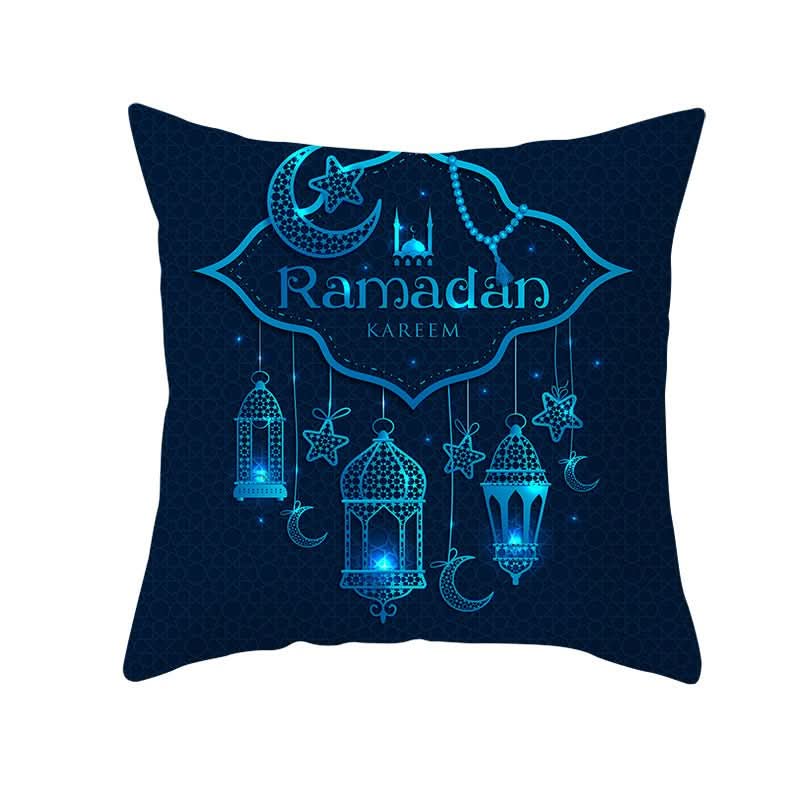 Muslim Halal Ramadan Eid Mubarak Home Decor Pillowcase - Eshtree