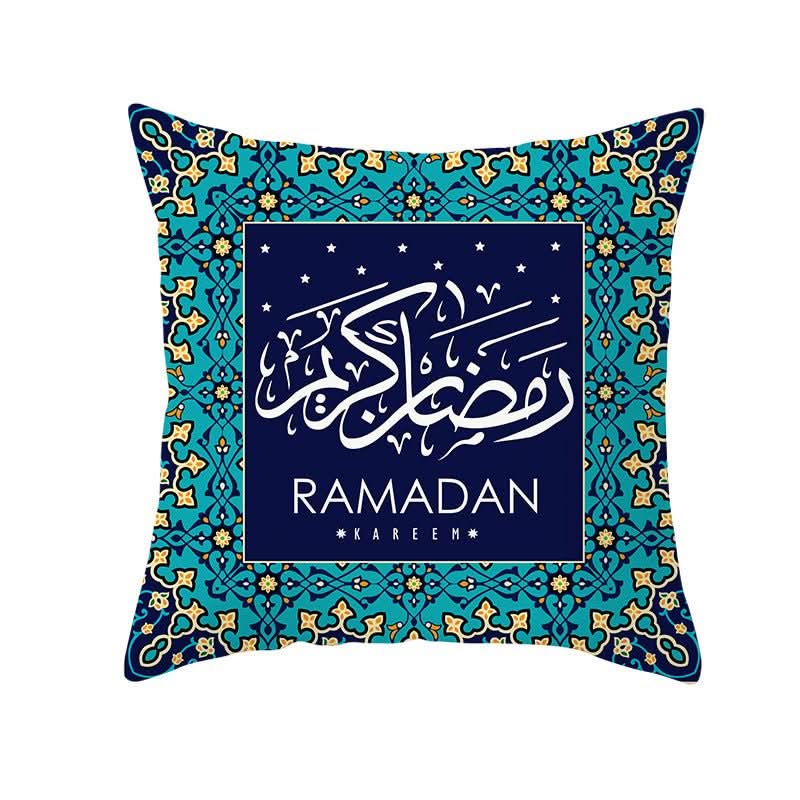 Muslim Halal Ramadan Eid Mubarak Home Decor Pillowcase - Eshtree