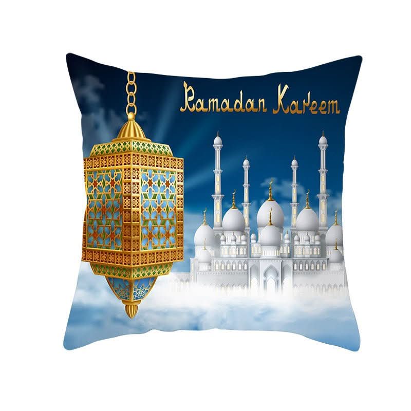 Muslim Halal Ramadan Eid Mubarak Home Decor Pillowcase - Eshtree
