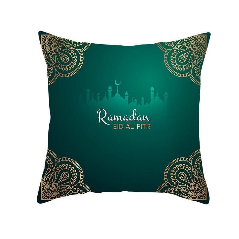 Muslim Halal Ramadan Eid Mubarak Home Decor Pillowcase - Eshtree