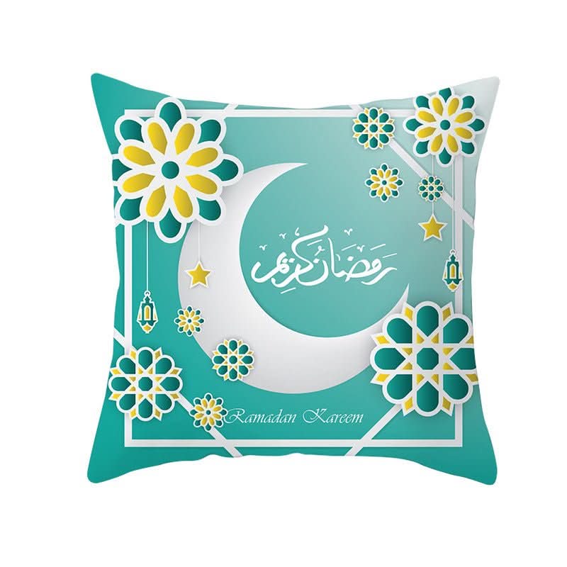 Muslim Halal Ramadan Eid Mubarak Home Decor Pillowcase - Eshtree