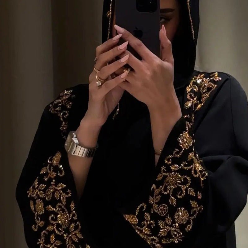 Muslim Women's Wear Long Sleeve Dress - Eshtree