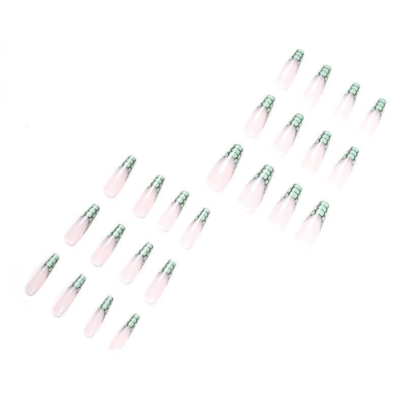 Nail Stickers French Nail Art Texture Patch - Eshtree