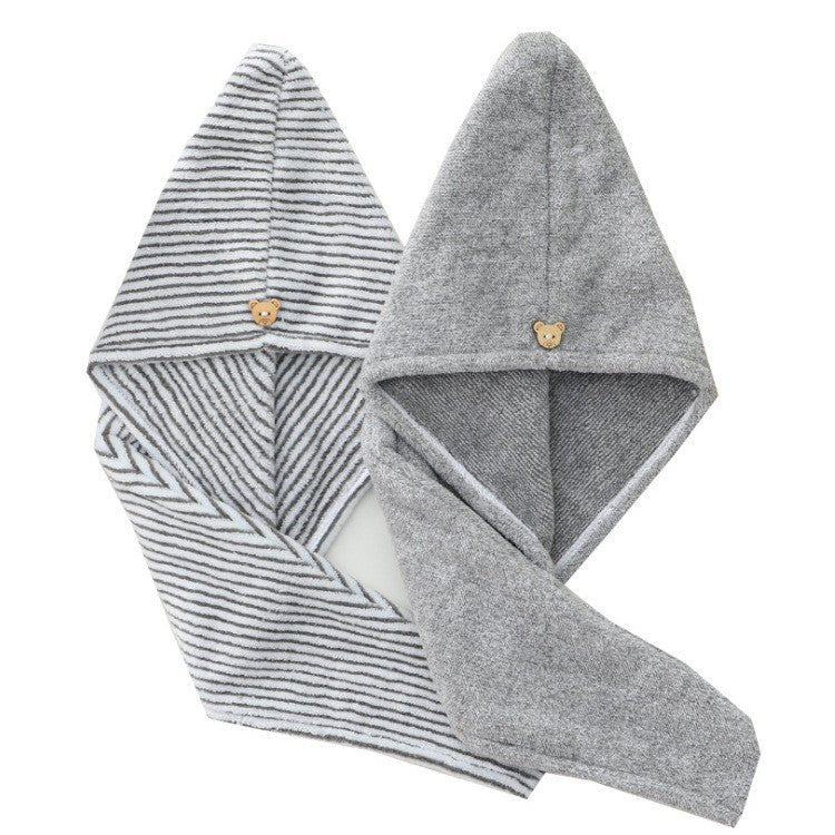 New Bamboo Charcoal Fiber Hair Towel - Eshtree