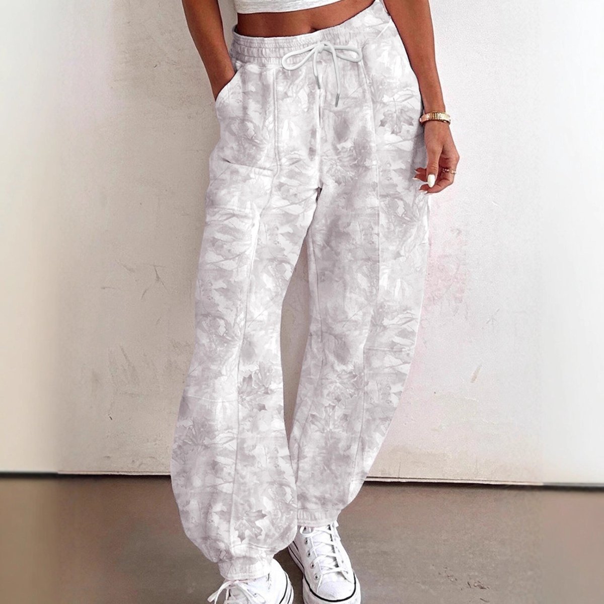 New Camouflage Print Fashion Loose Casual Pants For Women - Eshtree