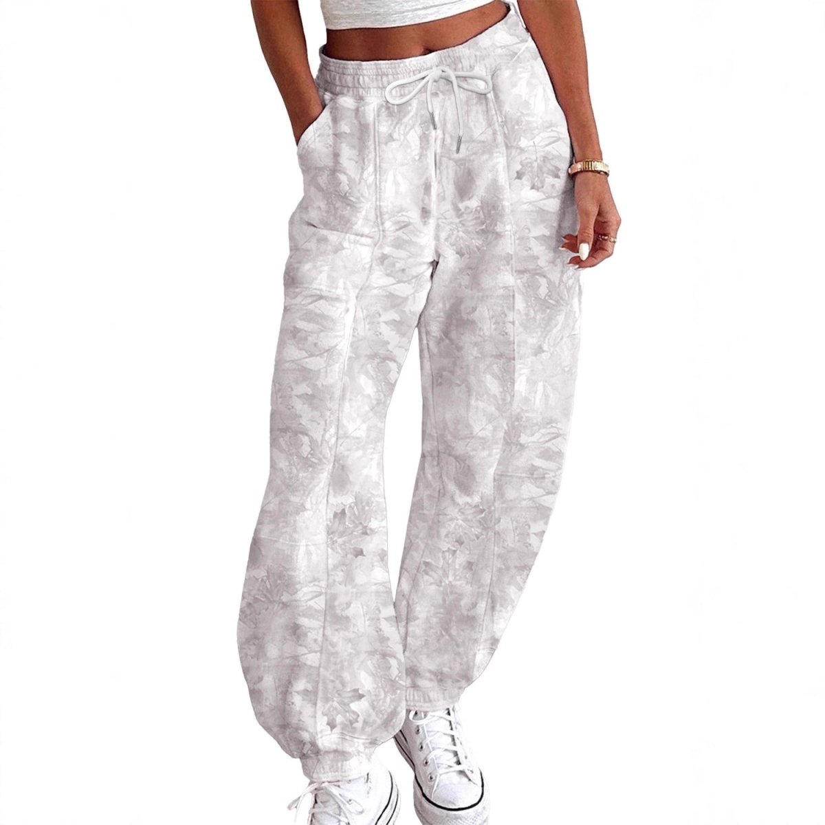 New Camouflage Print Fashion Loose Casual Pants For Women - Eshtree