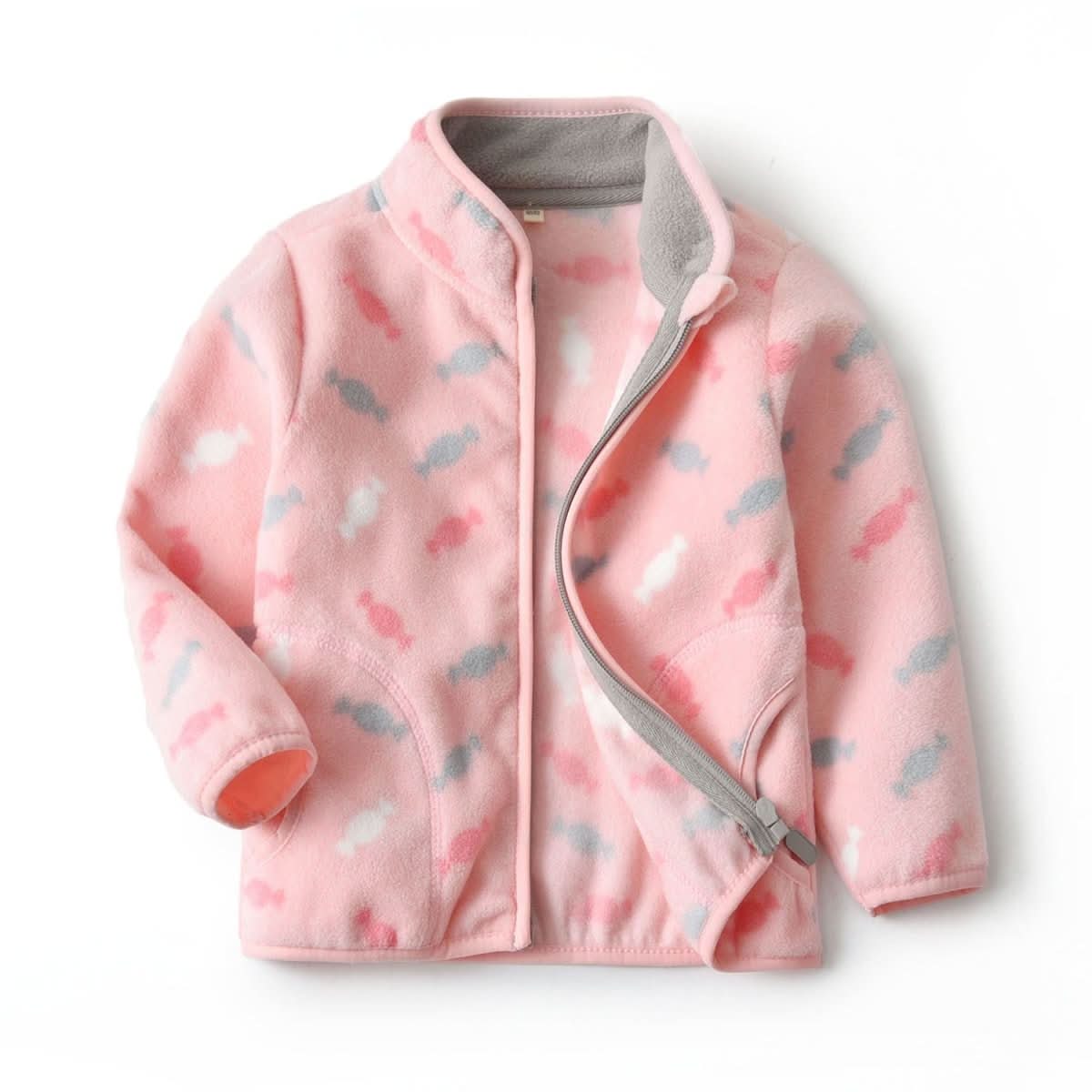New Children's Polar Fleece Jacket For Girls - Eshtree