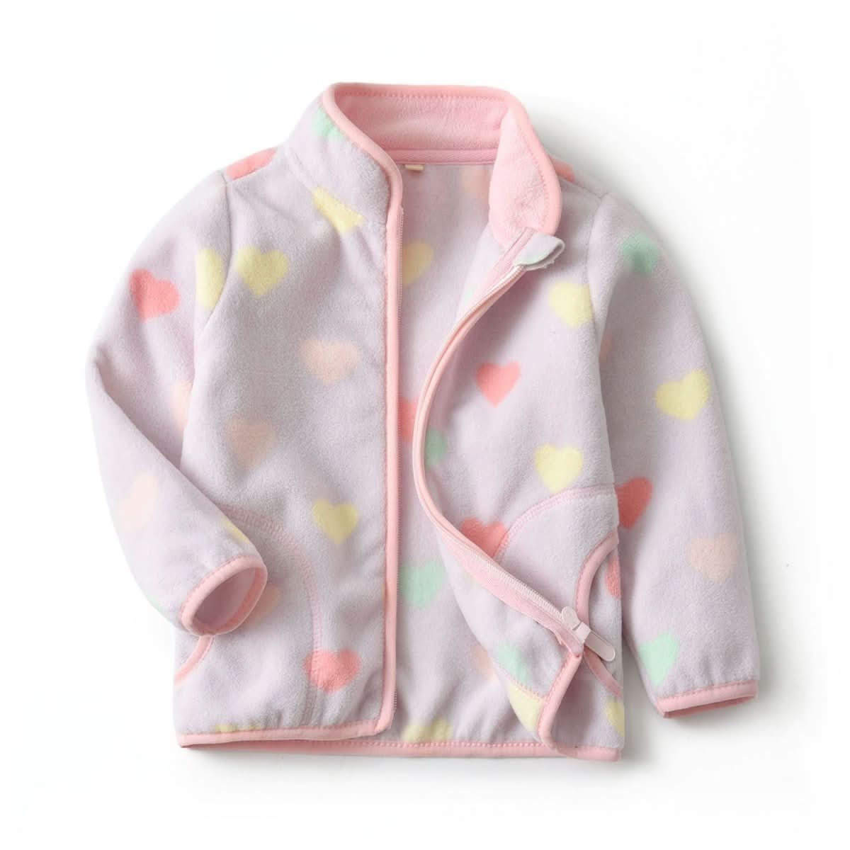 New Children's Polar Fleece Jacket For Girls - Eshtree