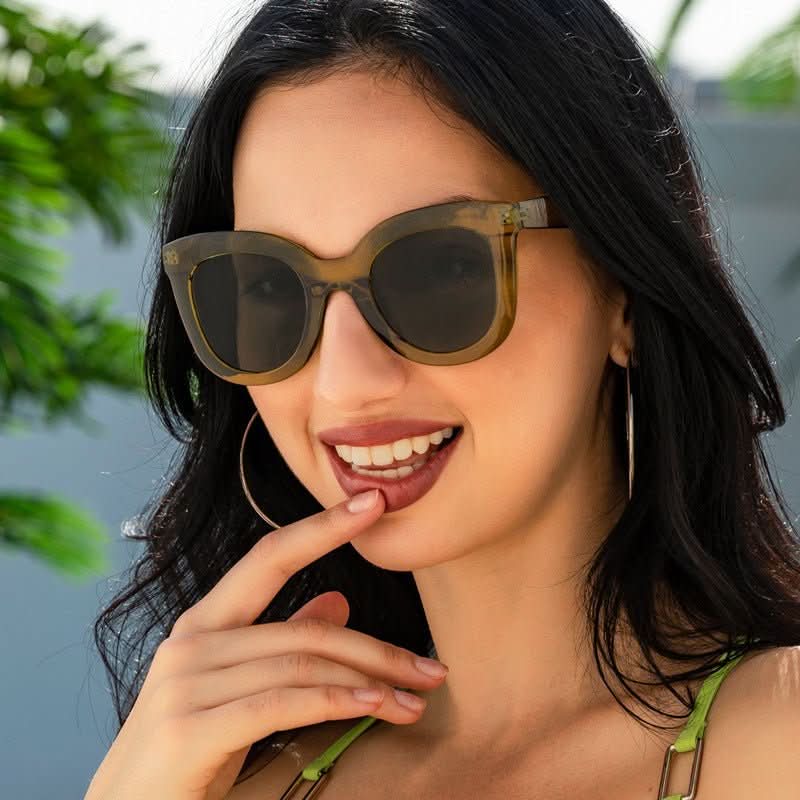 New Large Rim Sunglasses Women - Eshtree