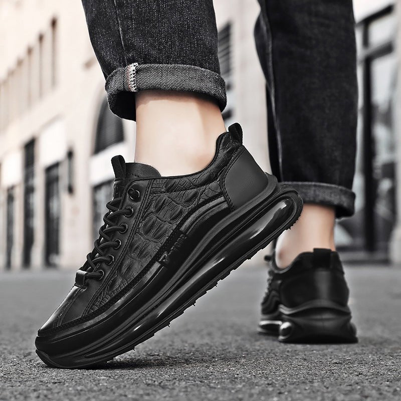 New Springautumn Mens Casual Shoes With Thick Soles - Eshtree