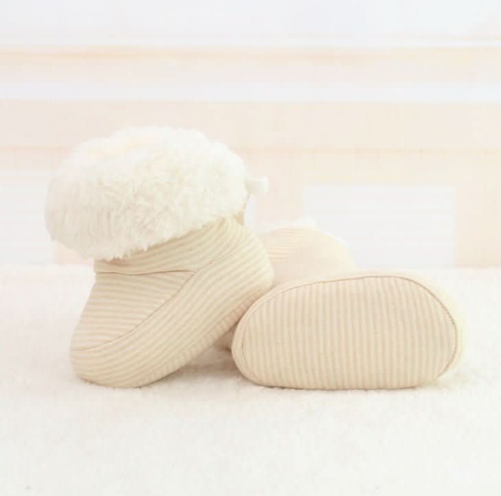 New style Baby Shoes Infant Soft Soled Footwear for Newborns Winter Toddler Keep Warm Print First Walkers Shoes for babies kids - Eshtree