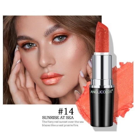 Non - fading Non - stick Lipstick With A Long - lasting Pearly Finish - Eshtree