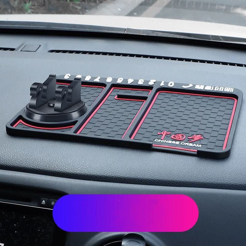 Non - Slip Car Phone Pad For 4 - in - 1 Car Parking Number Card Anti - Slip Mat Auto Phone Holder Sticky Anti Slide Dash Phone Mount - Eshtree