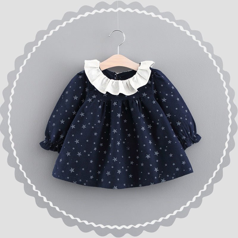 Online Shop Girl Dress, Autumn Baby Clothes, Korean Baby Princess Skirt Factory Wholesale - Eshtree