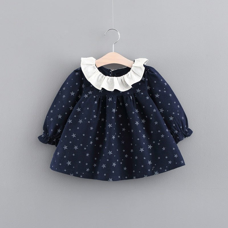 Online Shop Girl Dress, Autumn Baby Clothes, Korean Baby Princess Skirt Factory Wholesale - Eshtree