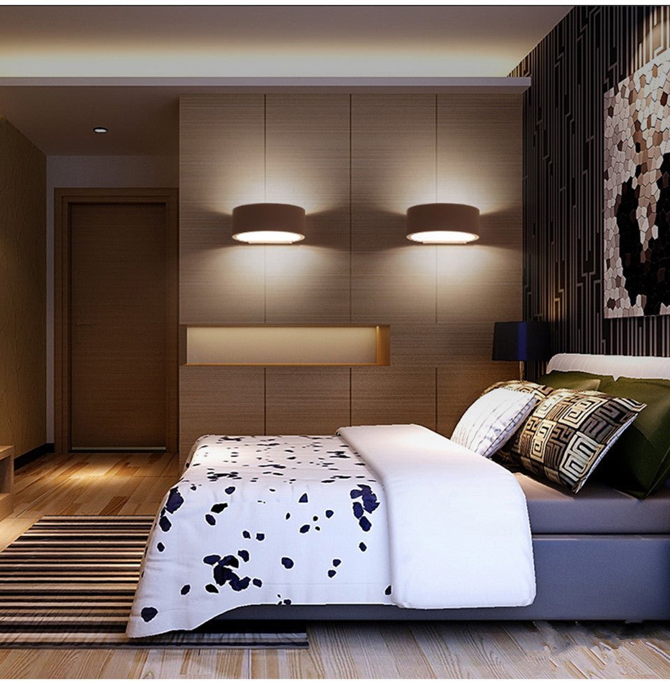 Outdoor Round Wall Lamp Outdoor Simple Modern Garden Wall Lamp - Eshtree