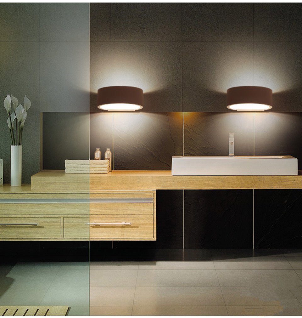 Outdoor Round Wall Lamp Outdoor Simple Modern Garden Wall Lamp - Eshtree