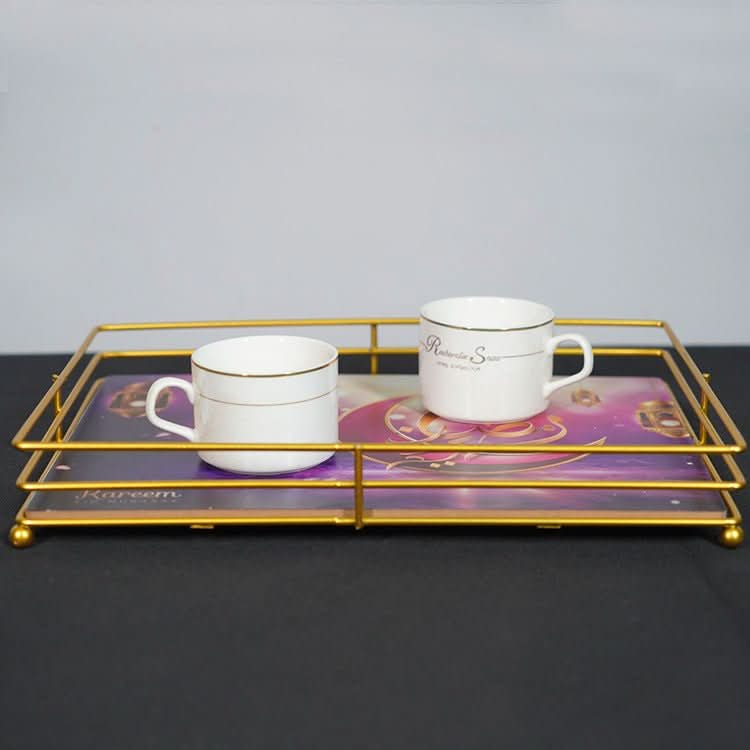 Painted Tray Ramadan Festival Iron Tray - Eshtree