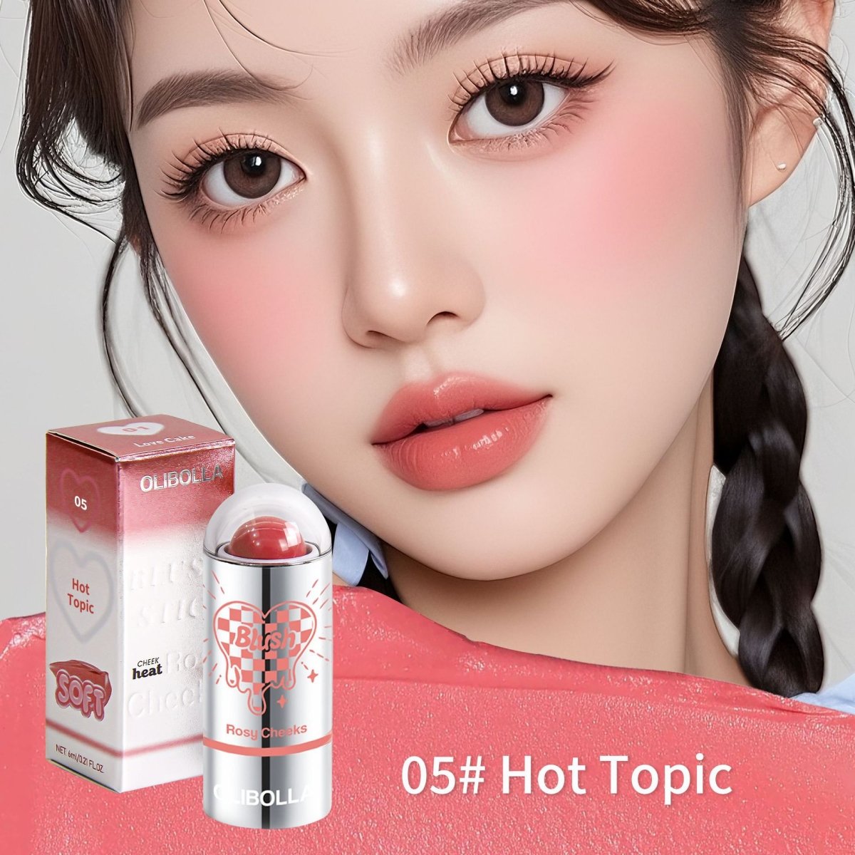 Paste Natural Repair Brightening Blusher - Eshtree