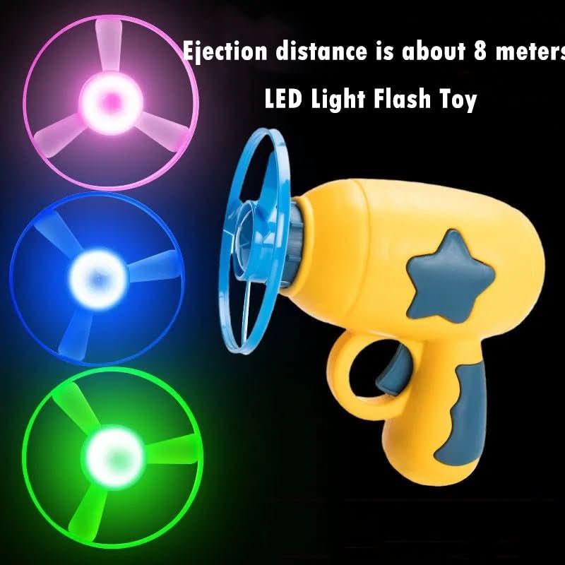 Pet Toy Dog Cat LED Light Toy Luminous Children's Party Toy Bamboo Dragonfly Toy Training Toy Pet Throw Launcher - Eshtree