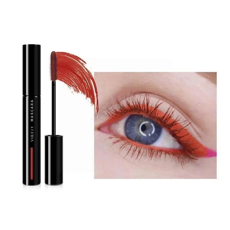 Plump Thick Extension Curling Color Mascara - Eshtree