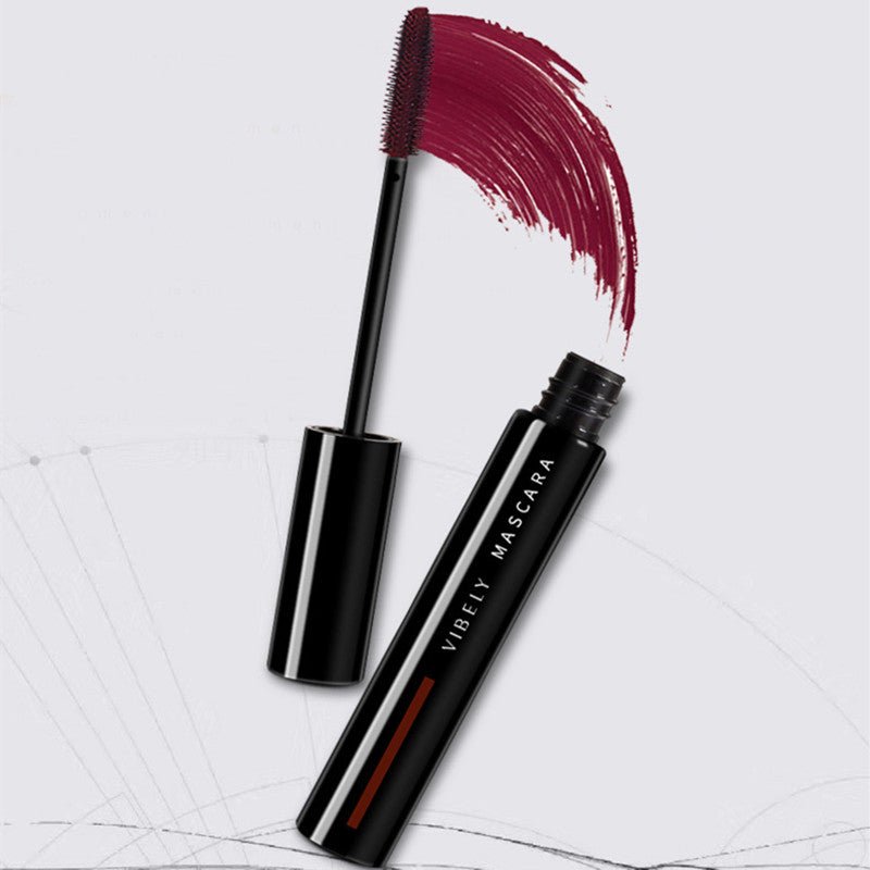 Plump Thick Extension Curling Color Mascara - Eshtree