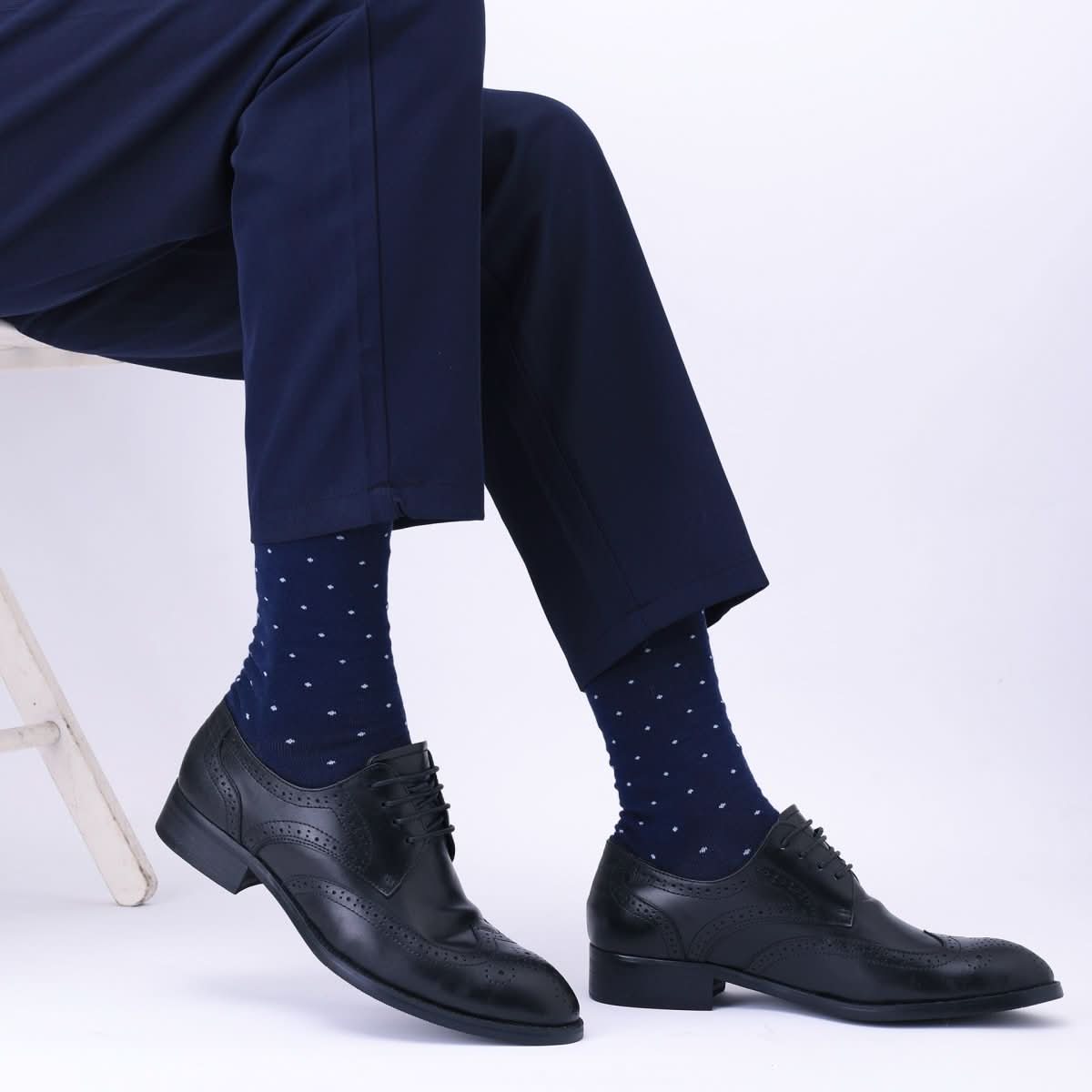 Plus Size Men's Socks Long Deodorant Cotton - Eshtree