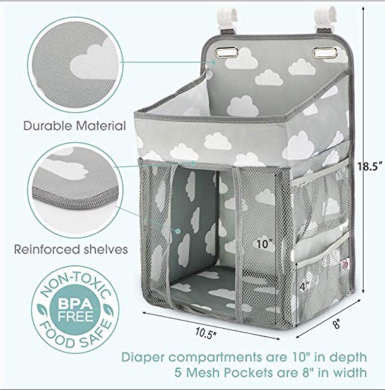 Portable Baby Crib Organizer Bed Hanging Bag - Eshtree