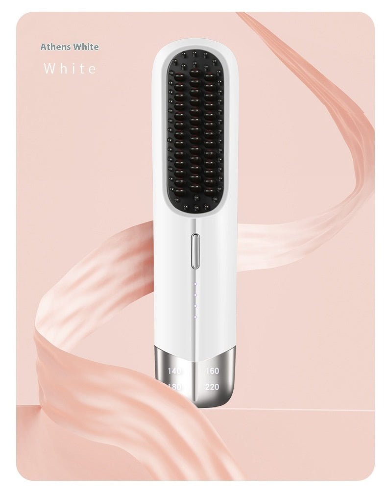 Portable Household Hair Straightener Splint Hair Curler And Straightener Dual - use - Eshtree